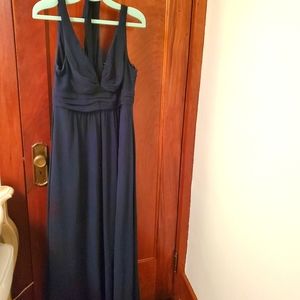 lulus navy bridesmaids dress